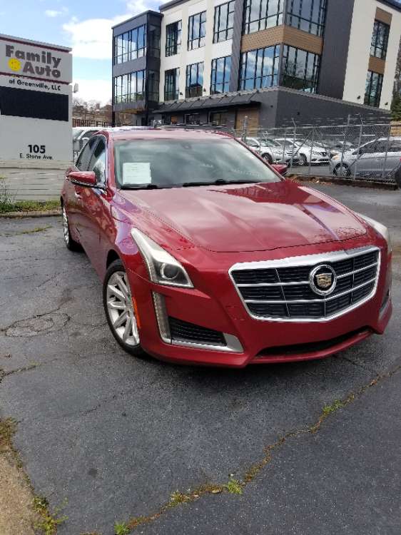 Cadillac CTS 2014 Red